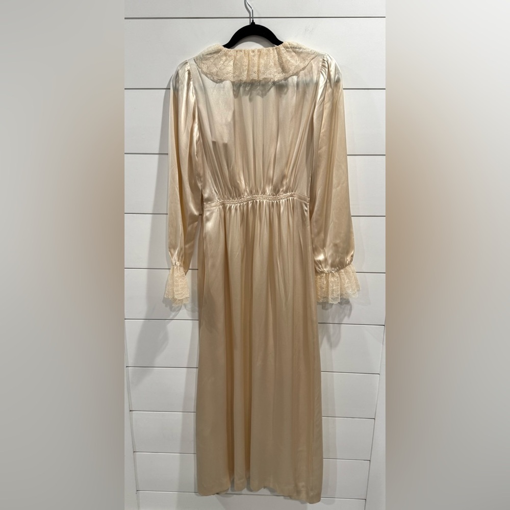 NWT Doen Alessandra ivory silk maxi dress - Picture 9 of 10